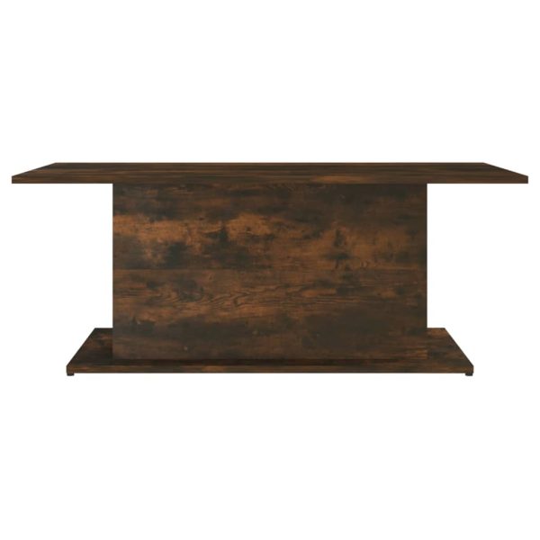 Tavolino Da Salotto Rovere Fumo 102x55,5x40 Cm In Truciolato - Image 5
