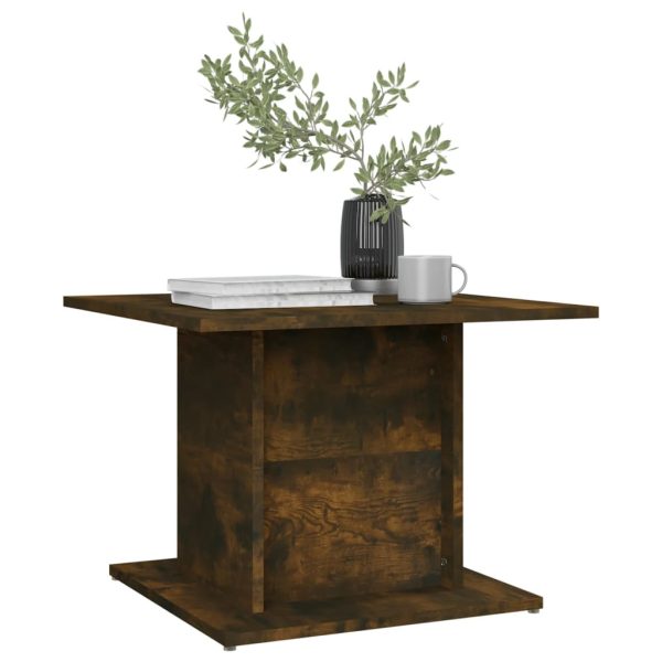 Tavolino Salotto Rovere Fumo 55,5x55,5x40cm Legno Multistrato - Image 3