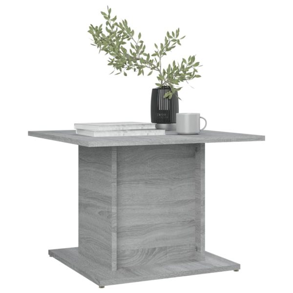 Tavolino Da Salotto Grigio Sonoma 55,5x55,5x40 Cm In Truciolato - Image 3