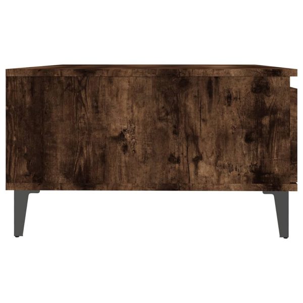 Tavolino Da Salotto Rovere Fumo 90x60x35 Cm In Truciolato - Image 6