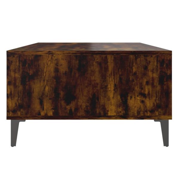 Tavolino Da Salotto Rovere Fumo 103,5x60x35cm In Truciolato - Image 6