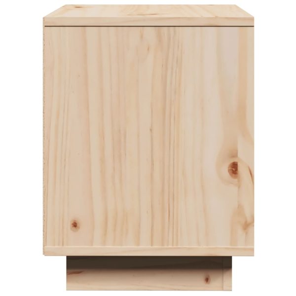 Comodini 2 Pz 40x30x40 Cm In Legno Massello Di Pino - Image 5