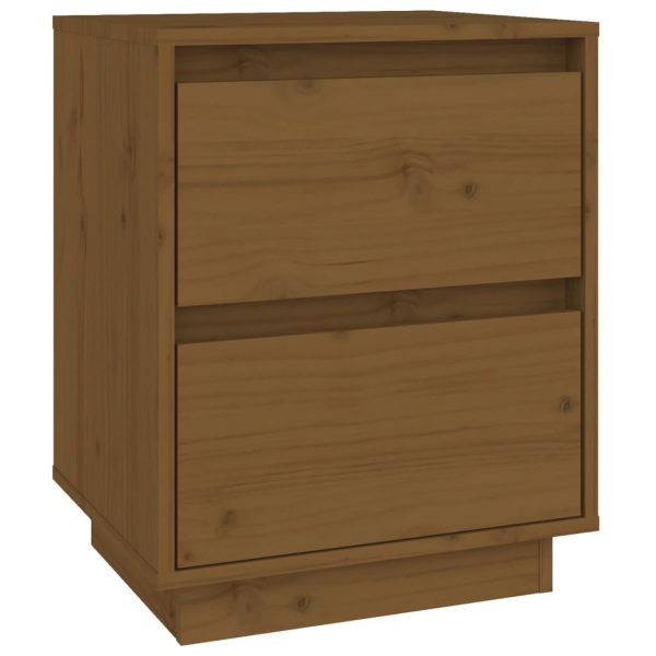Comodini 2 Pz Ambra 40x35x50 Cm In Legno Massello Di Pino - Image 6