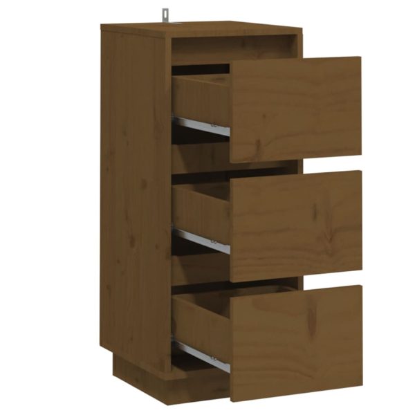 Credenze 2 Pz Ambra 32x34x75 Cm In Legno Massello Di Pino - Image 6