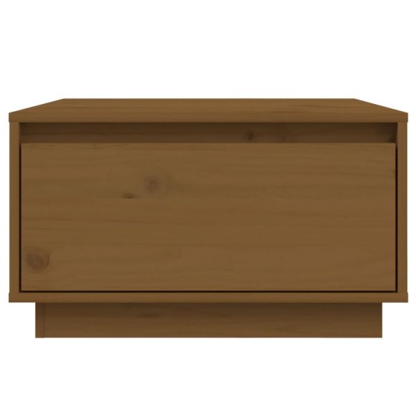 Tavolino Da Salotto Ambra 55x56x32 Cm In Legno Massello Di Pino - Image 3