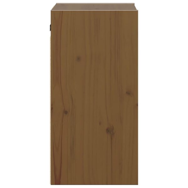 Pensile Marrone Ambra 30x30x60 Cm In Legno Massello Di Pino - Image 6