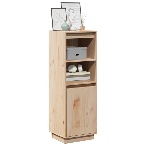 Credenza 37x34x110 Cm In Legno Massello Di Pino - Image 3
