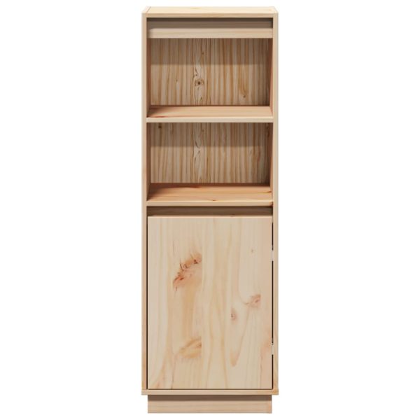 Credenza 37x34x110 Cm In Legno Massello Di Pino - Image 4