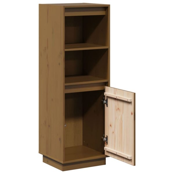 Credenza Ambra 37x34x110 Cm In Legno Massello Di Pino - Image 5