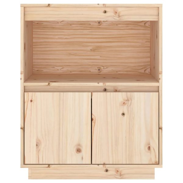 Credenza 60x34x75 Cm In Legno Massello Di Pino - Image 5