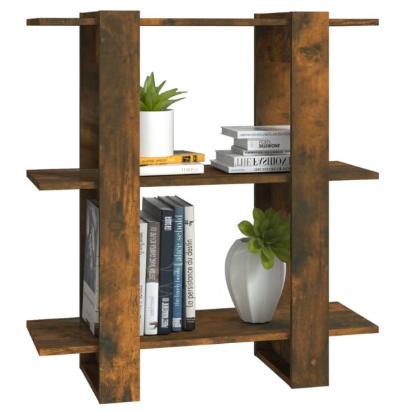 Libreria/divisorio Rovere Fumo 80x30x87 cm - Image 4