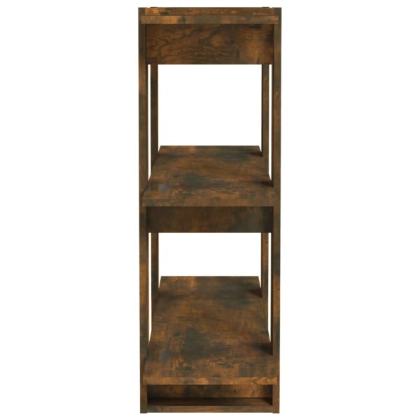 Libreria/divisorio Rovere Fumo 80x30x87 cm - Image 6