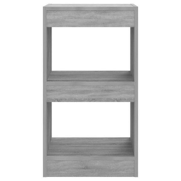 Libreria/divisorio Grigio Sonoma 40x30x72 cm - Image 3