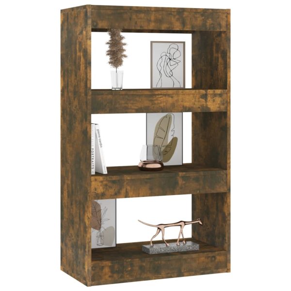 Libreria/divisorio Rovere Fumo 60x30x103 Cm In Truciolato - Image 4