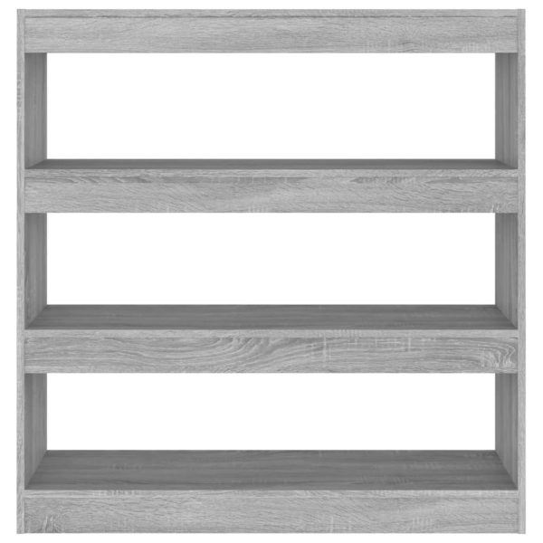 Libreria/divisorio Grigio Sonoma 100x30x103 cm - Image 3