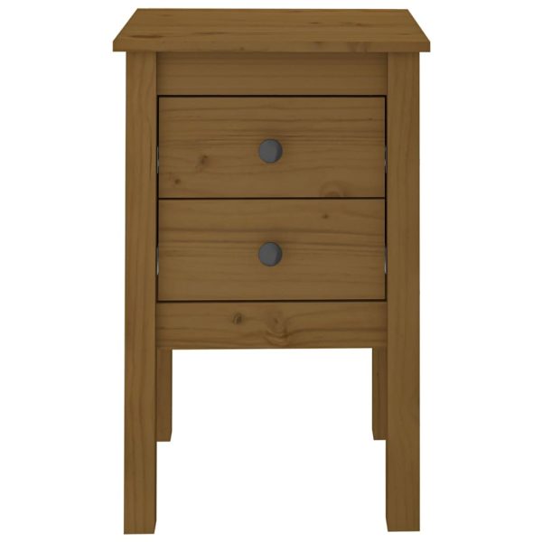 Comodini 2 Pz Ambra 40x35x61,5 Cm In Legno Massello Di Pino - Image 6