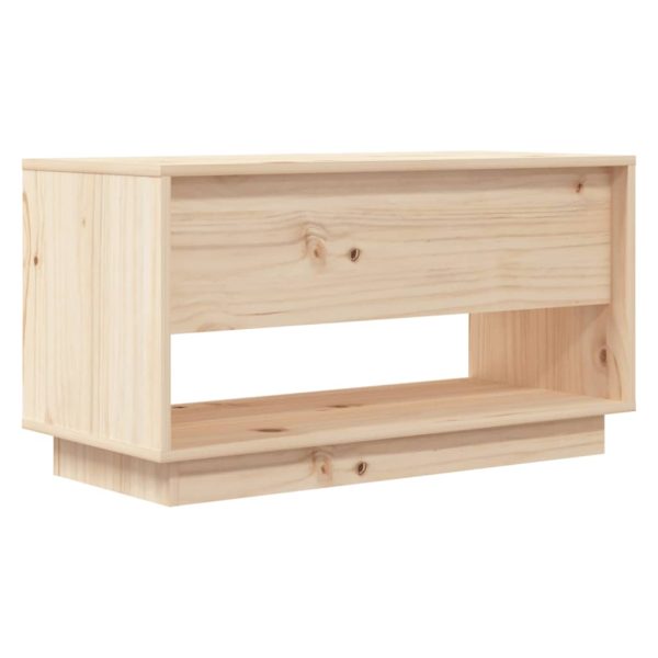 Mobile Porta Tv 74x34x40 Cm In Legno Massello Di Pino - Image 6