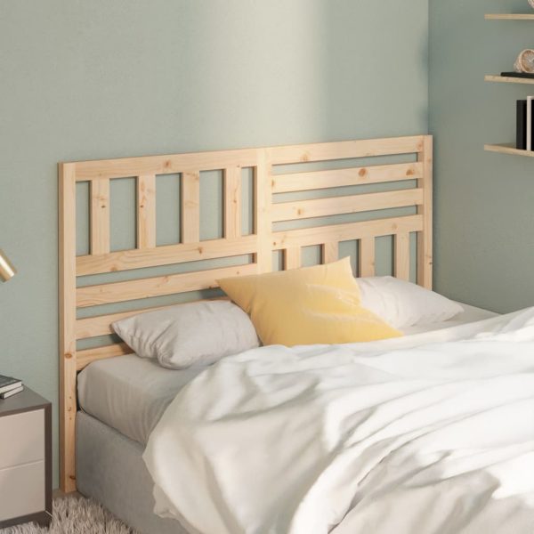 Testiera Per Letto 126x4x100 Cm In Legno Massello Di Pino - Image 3