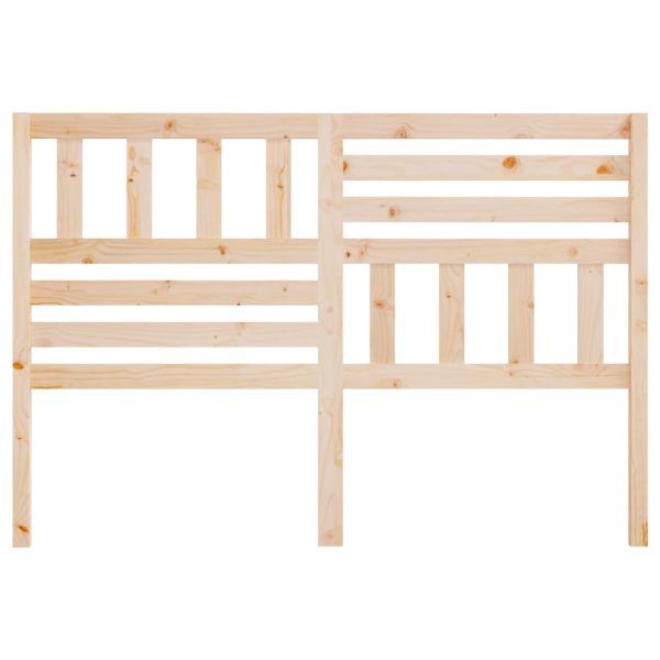 Testiera Per Letto 126x4x100 Cm In Legno Massello Di Pino - Image 4