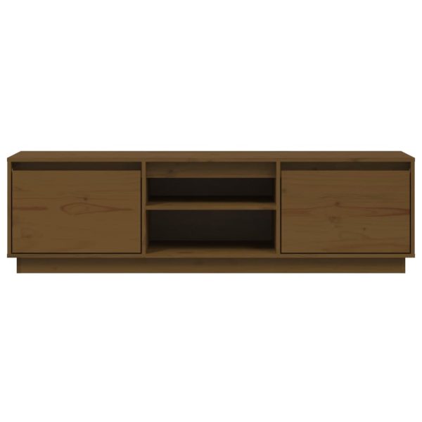 Mobile Porta Tv Ambra 140x35x40 Cm In Legno Massello Di Pino - Image 6