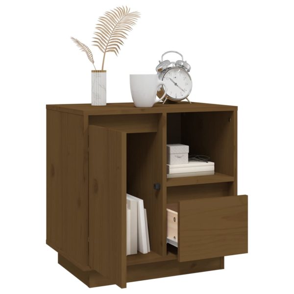 Comodini 2 Pz Ambra 50x34x50 Cm In Legno Massello Di Pino - Image 6