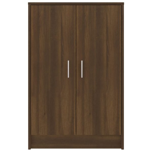 Scarpiera Rovere Marrone 60x35x92 Cm In Legno Multistrato - Image 6