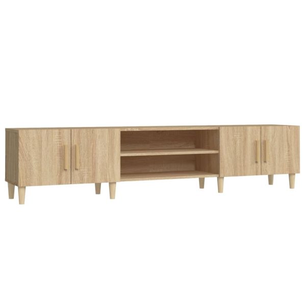 Mobile Per Tv Rovere Sonoma 180x31,5x40 Cm In Legno Multistrato - Image 2