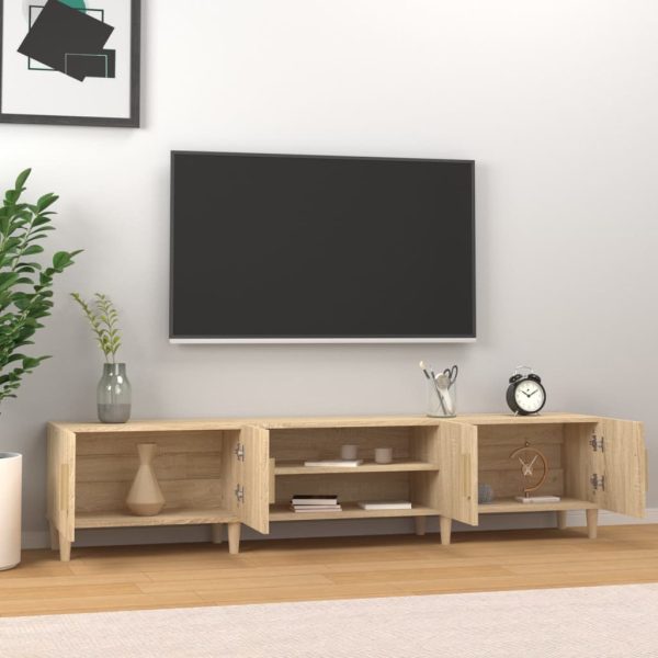 Mobile Per Tv Rovere Sonoma 180x31,5x40 Cm In Legno Multistrato - Image 3