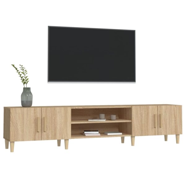 Mobile Per Tv Rovere Sonoma 180x31,5x40 Cm In Legno Multistrato - Image 4