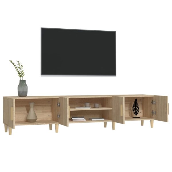 Mobile Per Tv Rovere Sonoma 180x31,5x40 Cm In Legno Multistrato - Image 5