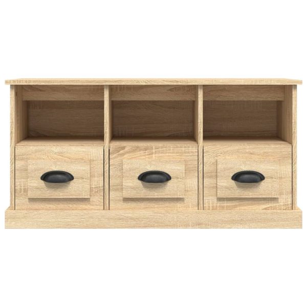 Mobile Per Tv Rovere Sonoma 100x35x50 Cm In Legno Multistrato - Image 6