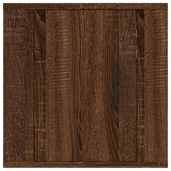 Mobile Porta Tv A Parete Rovere Marrone 40x34,5x40 cm - Image 5