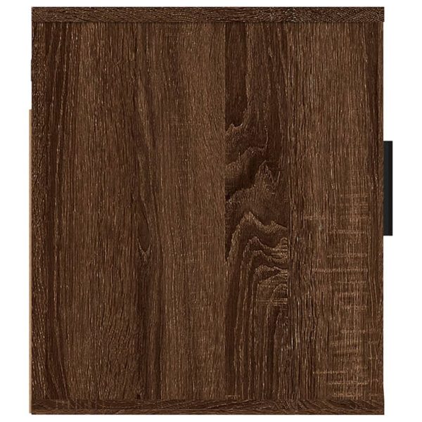 Mobile Porta Tv A Parete Rovere Marrone 40x34,5x40 cm - Image 6