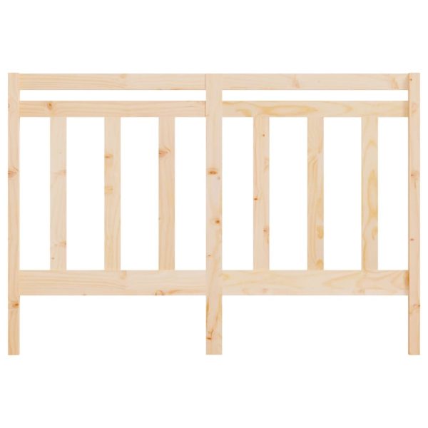 Testiera Per Letto 126x4x100 Cm In Legno Massello Di Pino - Image 4