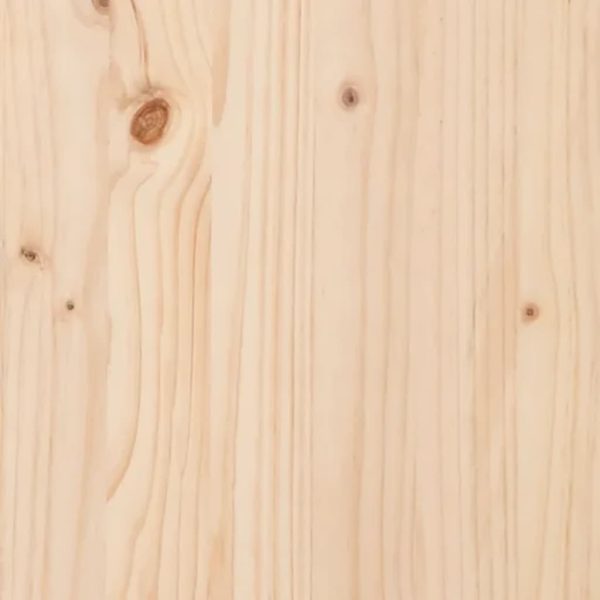 Testiera Per Letto 205,5x4x100 Cm In Legno Massello Di Pino - Image 5