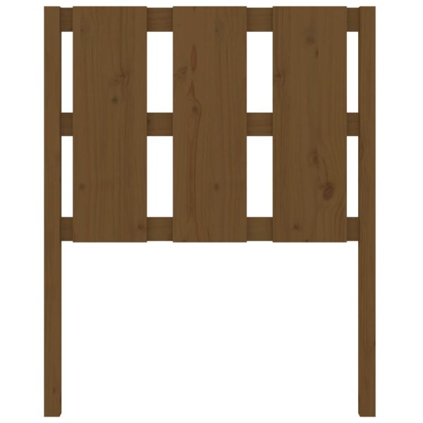 Testiera Per Letto Ambra 80,5x4x100cm In Legno Massello Di Pino - Image 4