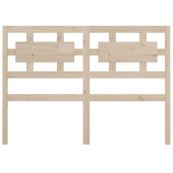 Testiera Per Letto 140,5x4x100 Cm Legno Massello Di Pino - Image 4