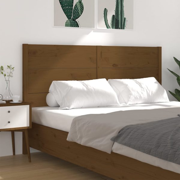 Testiera Per Letto Ambra 126x4x100 Cm In Legno Di Pino - Image 4