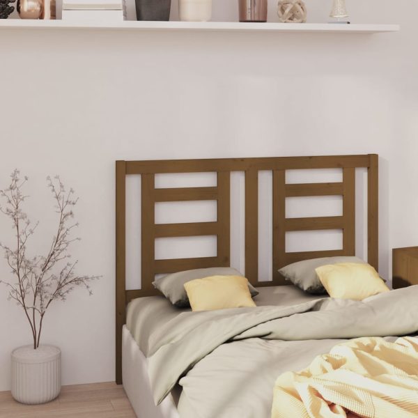 Testiera Per Letto Ambra 126x4x100 Cm In Legno Massello Di Pino - Image 4