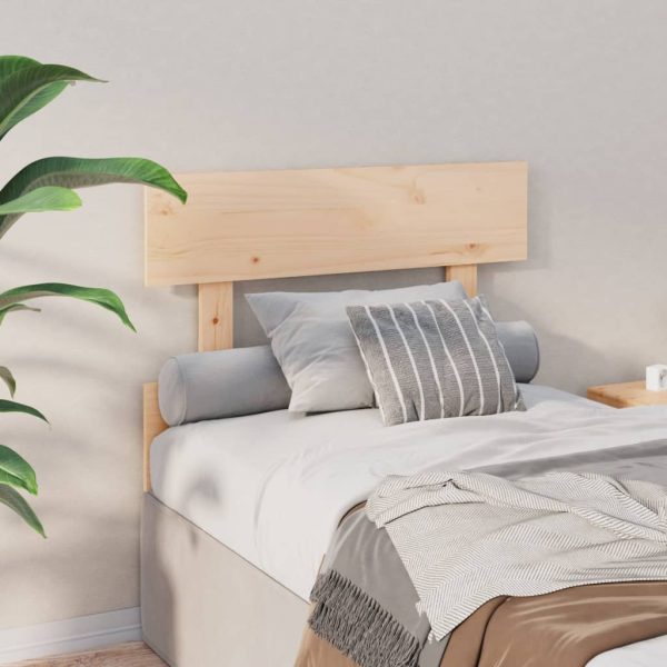 Testiera Per Letto 93,5x3x81 Cm In Legno Massello Di Pino - Image 4