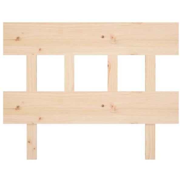 Testiera Per Letto 93,5x3x81 Cm In Legno Massello Di Pino - Image 3