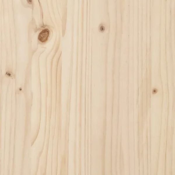 Testiera Per Letto 93,5x3x81 Cm In Legno Massello Di Pino - Image 5