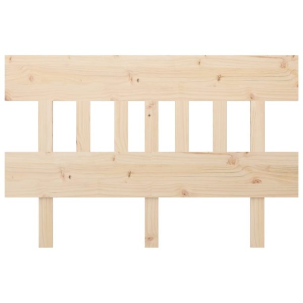 Testiera Per Letto 143,5x3x81 Cm In Legno Massello Di Pino - Image 3