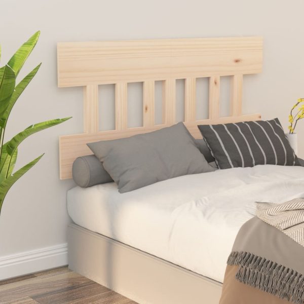 Testiera Per Letto 143,5x3x81 Cm In Legno Massello Di Pino - Image 5