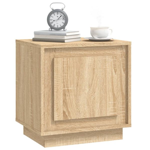 Comodino Rovere Sonoma 44x35x45 Cm In Legno Multistrato - Image 4