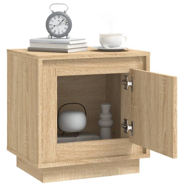 Comodino Rovere Sonoma 44x35x45 Cm In Legno Multistrato - Image 5