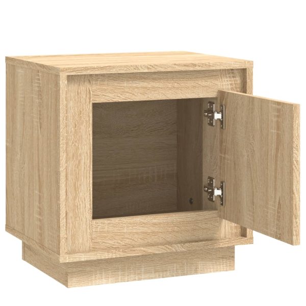 Comodino Rovere Sonoma 44x35x45 Cm In Legno Multistrato - Image 6