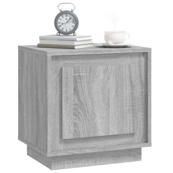 Comodini 2 Pz Grigio Sonoma 44x35x45 Cm In Legno Multistrato - Image 4