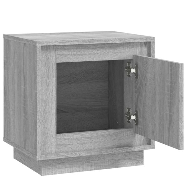 Comodini 2 Pz Grigio Sonoma 44x35x45 Cm In Legno Multistrato - Image 6