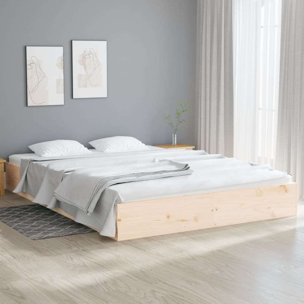 Giroletto In Legno Massello 180x200 Cm Super King